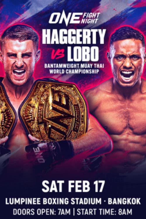 ONE Fight Night 19: Haggerty vs. Lobo poster