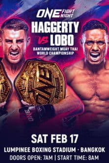 ONE Fight Night 19: Haggerty vs. Lobo poster