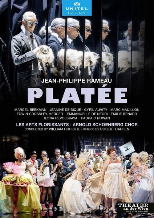 Platée à Vienne poster