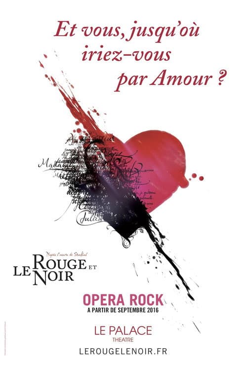 Le Rouge et le Noir poster