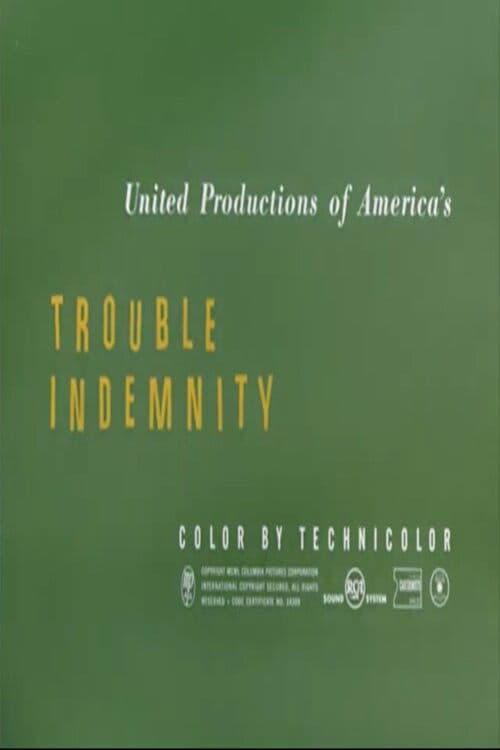 Trouble Indemnity poster