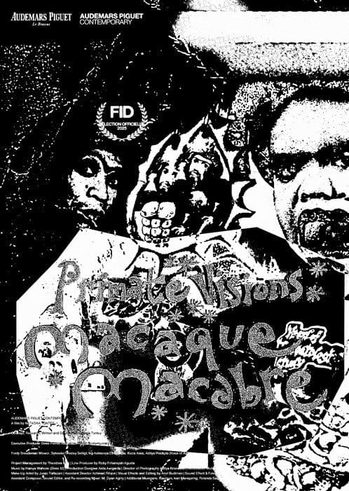 Primate Visions; Macaque Macabre poster