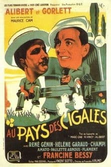 Au pays des cigales poster