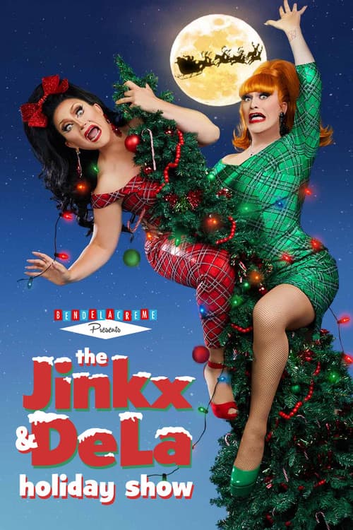The Jinkx and DeLa Holiday Show 2023 poster