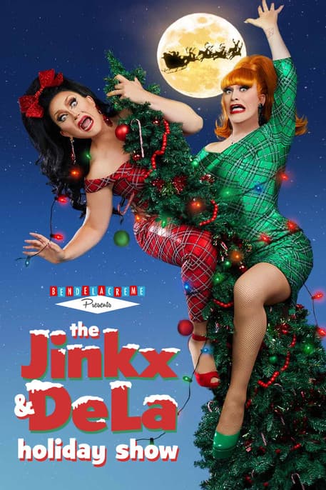 The Jinkx and DeLa Holiday Show 2023 poster