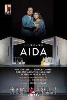 Aida - Verdi - Salzburg Festival poster