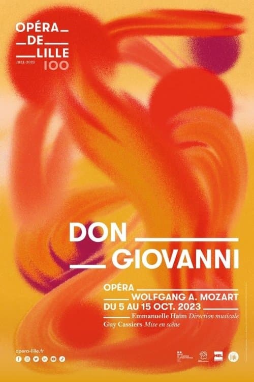 Don Giovanni à l'Opéra de Lille poster