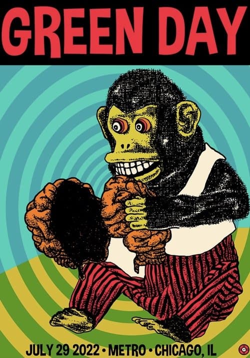 Green Day Lollapalooza poster