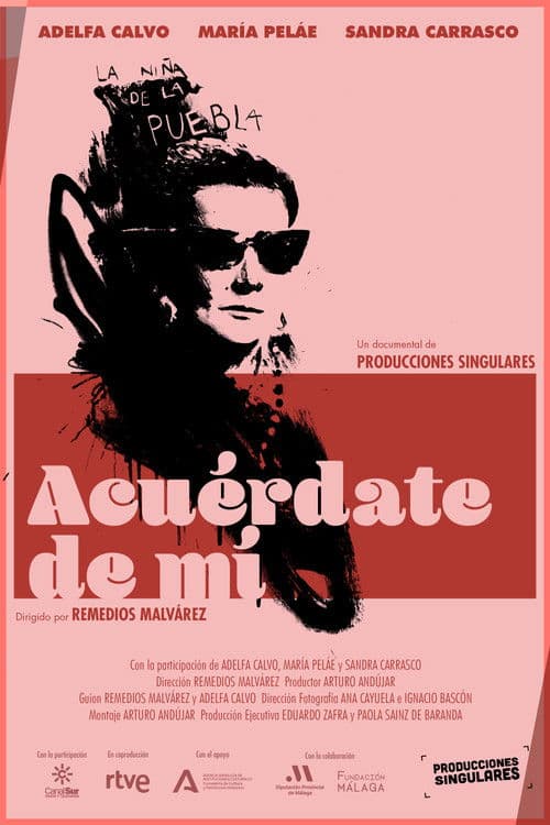 Acuérdate de mí poster