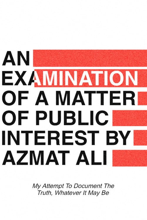 An Examination of A Matter of Public Interest by Azmat Ali poster