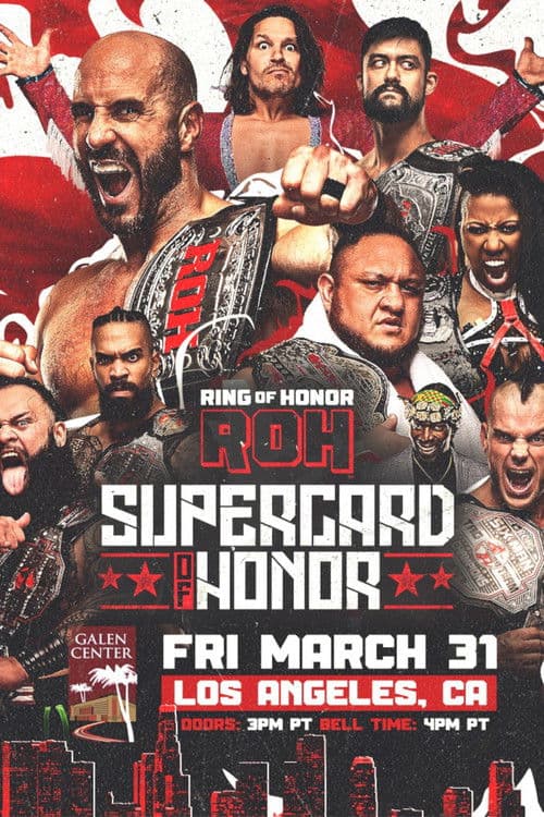 ROH: Supercard of Honor 2023 poster