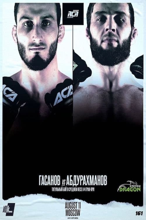 ACA 161: Gasanov vs. Abdurakhmanov poster
