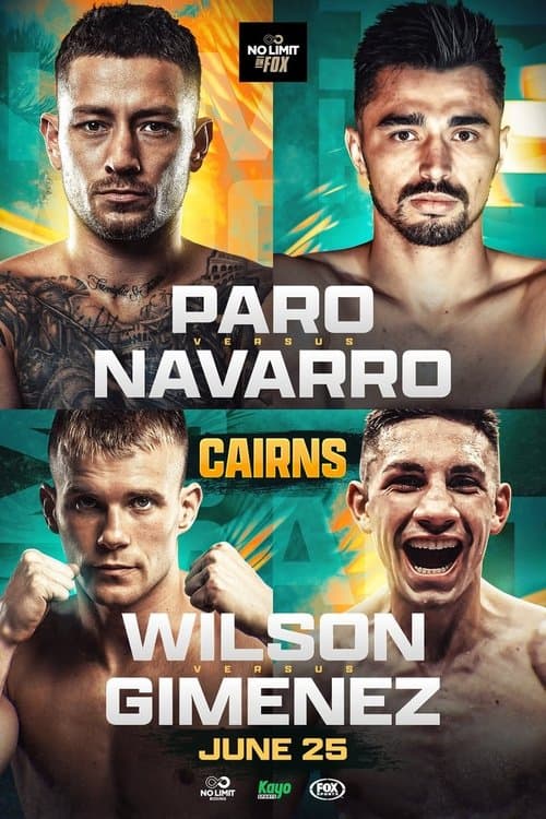 Liam Paro vs. Jonathan Navarro poster
