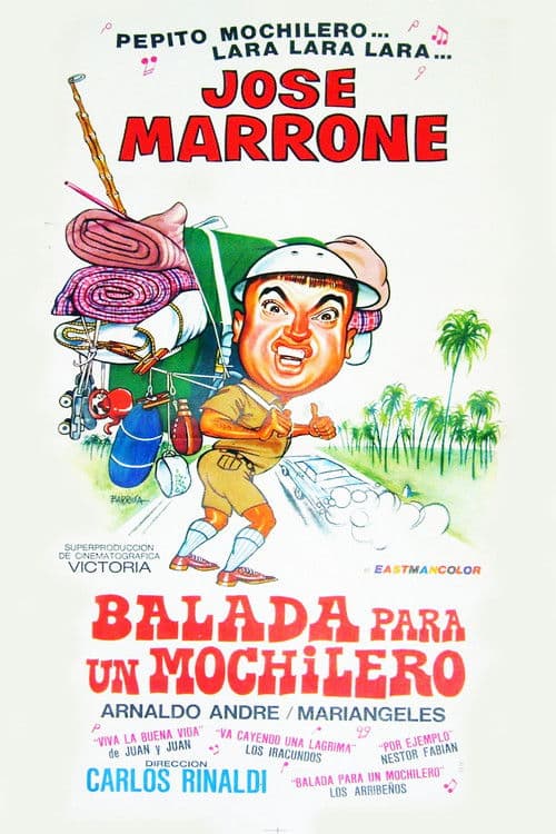 Balada para un mochilero poster