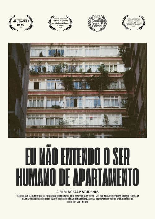 Eu não entendo o ser humano de Apartamento poster