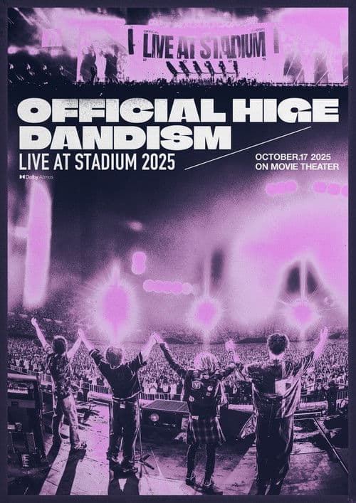 OFFICIAL HIGE DANDISM LIVE at STADIUM 2025 poster