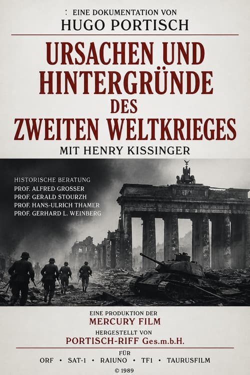 Ursachen und Hintergründe des Zweiten Weltkrieges poster