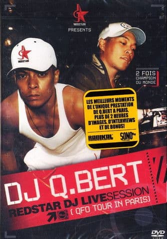 Dj Q Bert Redstar Live Session QFO Tour In Paris poster