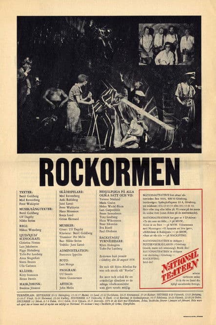 Rockormen poster