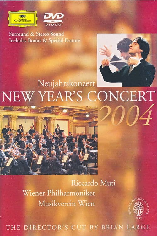 Neujahrskonzert 2004 poster