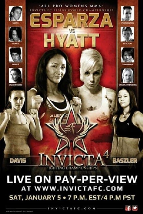 Invicta FC 4: Esparza vs. Hyatt poster