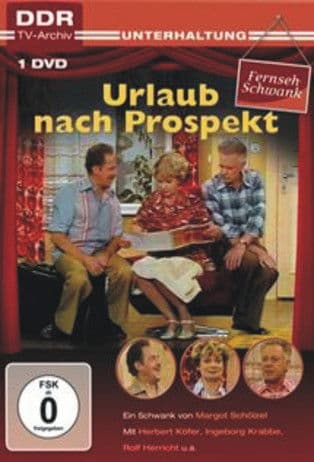 Urlaub nach Prospekt poster