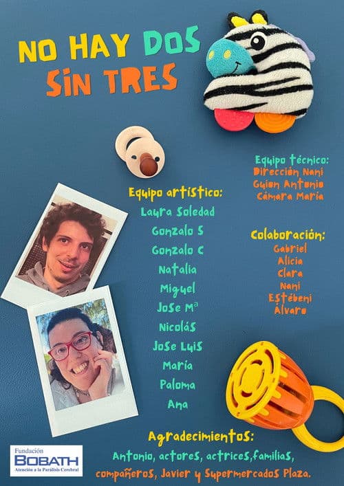 No hay dos sin tres poster