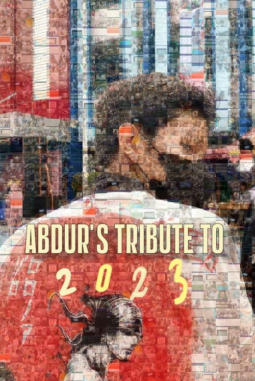 Abdur's tribute to 2023 poster