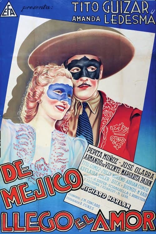 De México llegó el amor poster