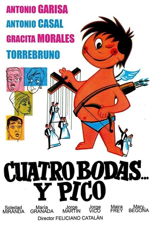 Cuatro bodas y pico poster