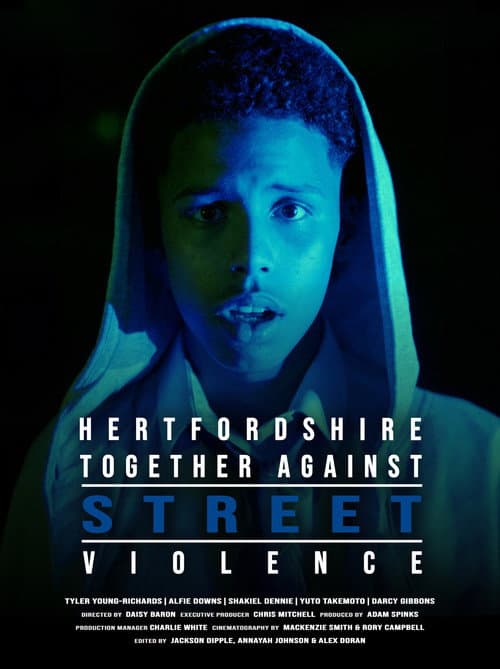 Hertfordshire Together Against Street Violence poster