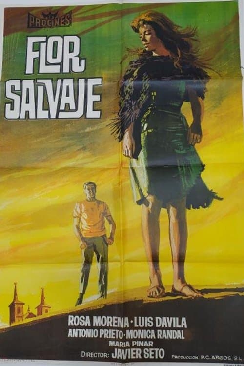 Flor salvaje poster