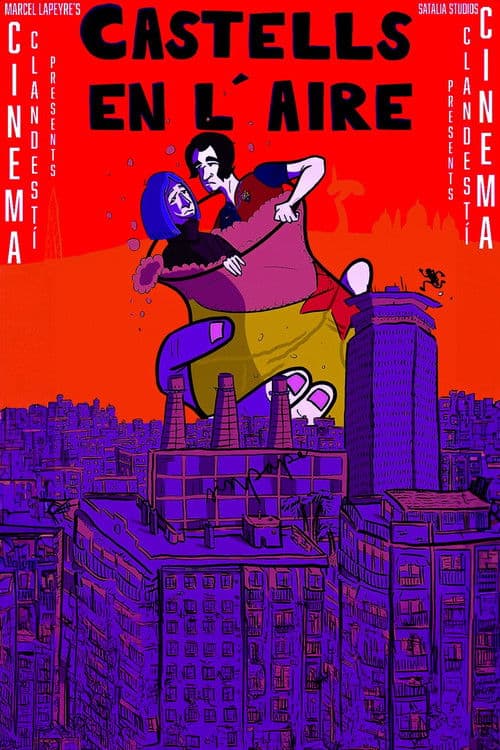 Castells en L'aire poster