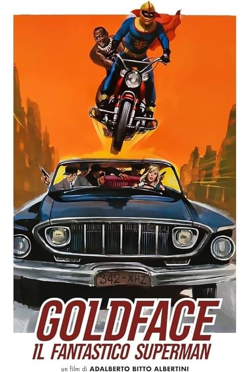 Goldface, the Fantastic Superman poster