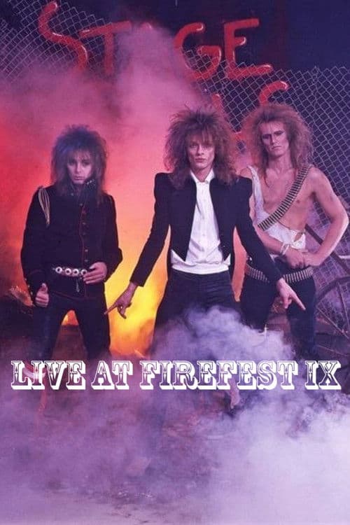 Stage Dolls: Live at Firefest IX poster