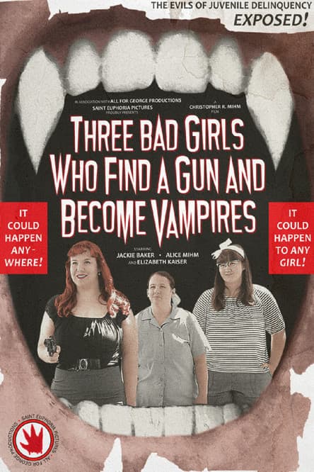 Three Bad Girls Who Find a Gun and Become Vampires poster