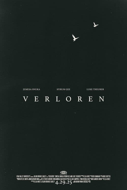 VERLOREN poster