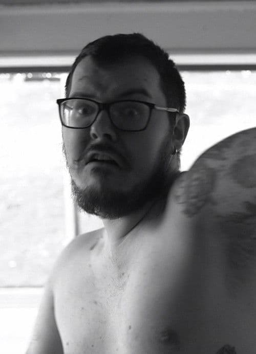 Naked Man with a Hammer poster