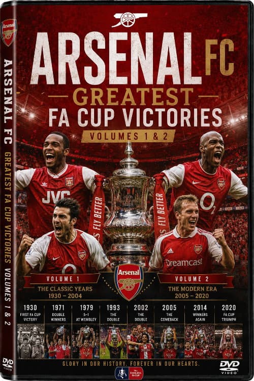 Arsenal FC Greatest F.A Cup Victories - Volumes 1&2 poster