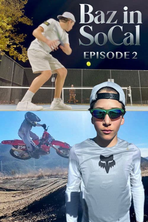 SX Training at Fox Raceway - Baz in SoCal poster