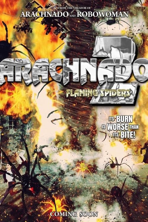Arachnado 2: Flaming Spiders poster