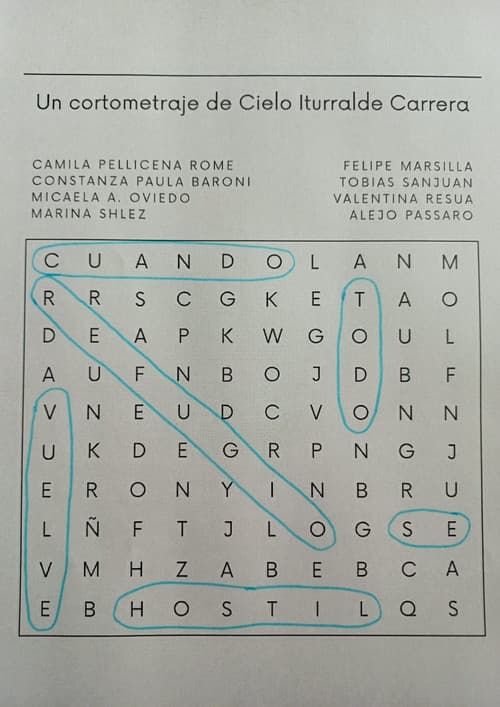 Cuando todo refugio se vuelve hostil poster