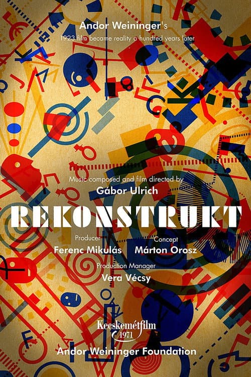 Rekonstrukt poster