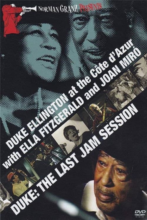 Duke Ellington at the Côte d'Azur with Ella Fitzgerald and Joan Miro poster