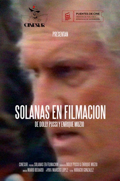 Solanas en filmación poster