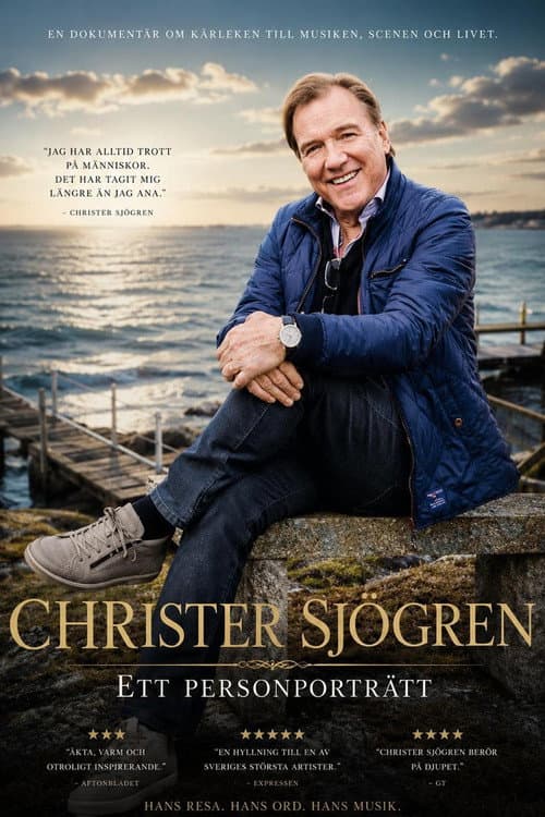 Christer Sjögren - Ett personporträtt poster