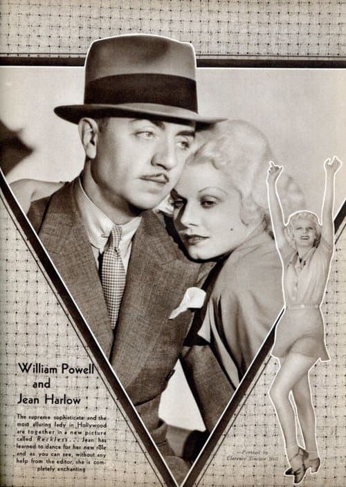 The Love Story of Jean Harlow and William Powell poster