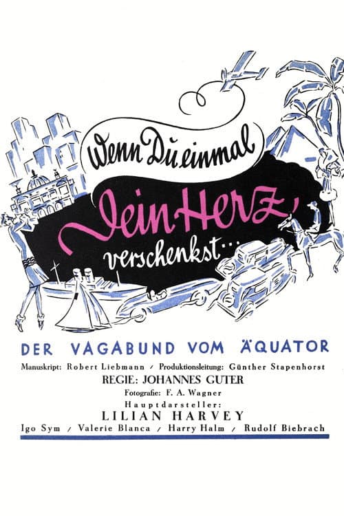 Wenn du einmal dein Herz verschenkst poster