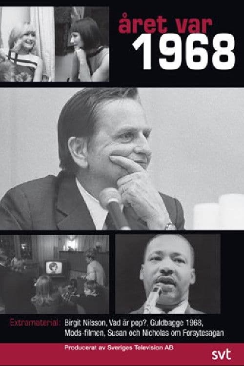 Året var 1968 poster