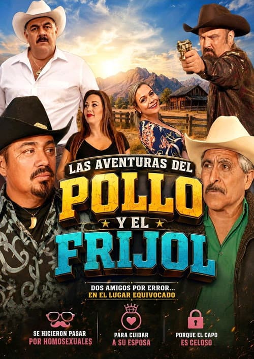 Las Aventuras Del Pollo Y El Frijol poster
